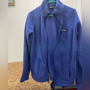 Columbia Woman’s Blue Fleece Jacket